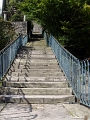 Les escaliers reliant le centre ville à la route d'Epinal